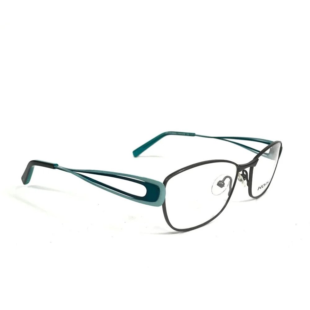 Morel Eyeglasses Frames KOALI 7367K GB033 Grey Blue Square Full Rim 50-16-135